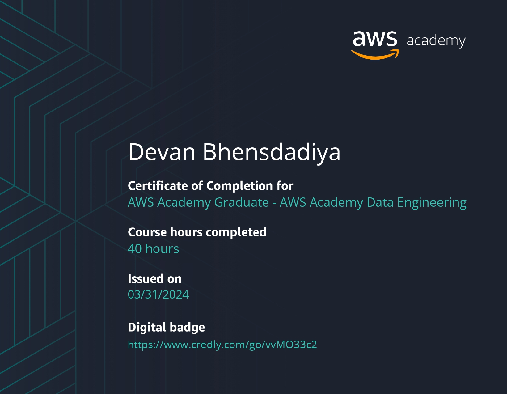 AWS Data Engineering